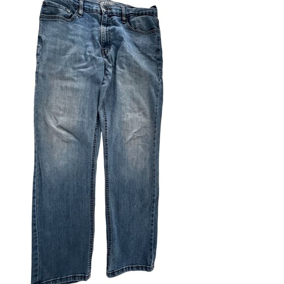 Levi Strauss & Co. Mens 34x32 Signature Jeans Medium Wash Straight Fit Denim - Picture 1 of 6